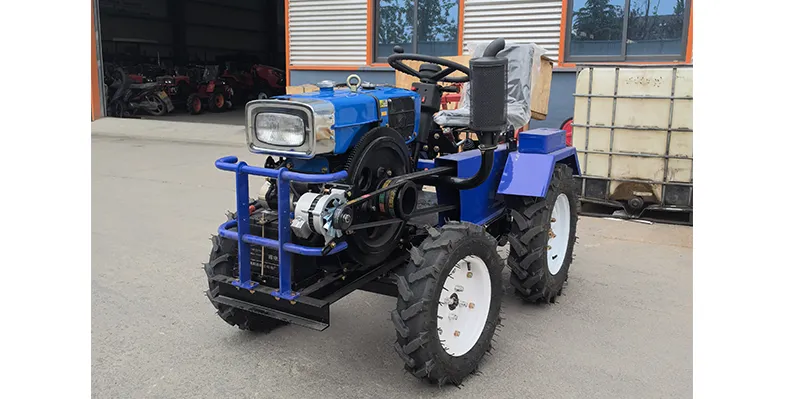 Diesel Four-Wheel Drive Agricultural Wheeled Tractor