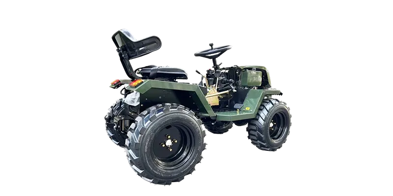New 18 HP 4x4 Wheeled Mini Tractors Farming