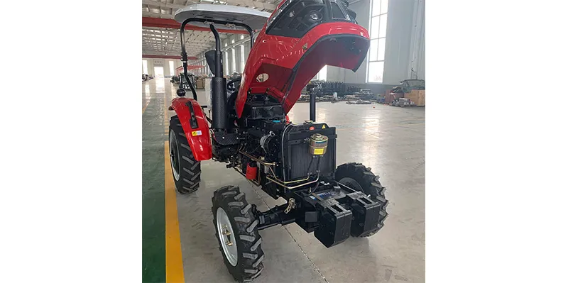 Small Tractor Trailer Farming 50HP 60HP 70HP Wheeled Tractors