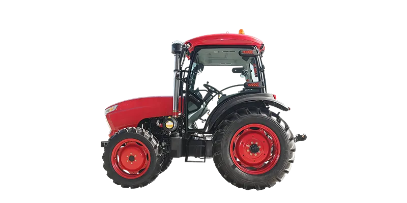 Wheeled Tractor Diesel Engine High-Power 4x4 90 HP Greenhouse Tractor