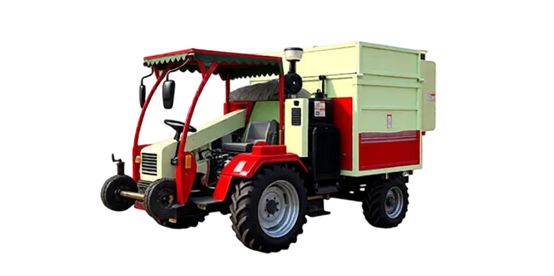 Agricultural Four-Wheel Mini Peanut Combine Harvester