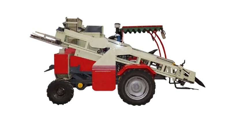 Agricultural Four-Wheel Mini Peanut Combine Harvester