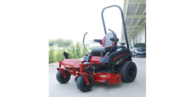 Anti-slip Tires, Low-noise Riding Lawnmower