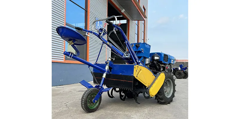 Diesel Engine Mini Walking Tractor Two-Wheel Walk Behind